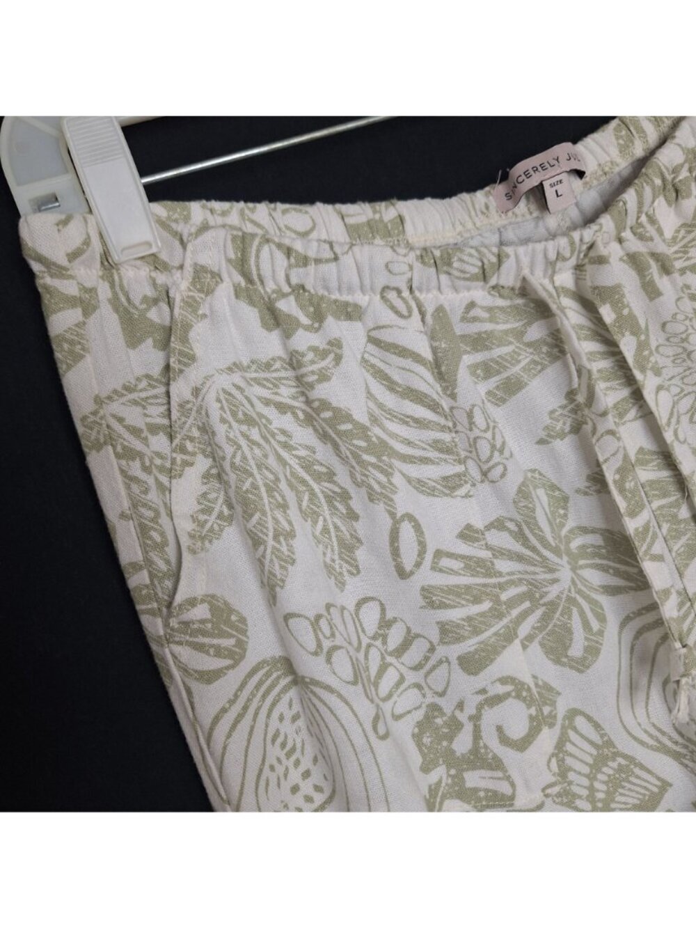 💙 Sincerely Jules Wide Leg Soft Pull On Pants Size L/XL Lounge Comfy Casual Vac - Picture 4 of 8